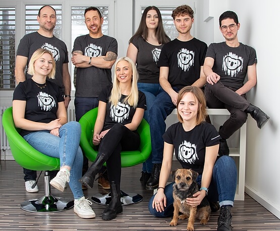 Team der coalo Webagentur aus Augsburg